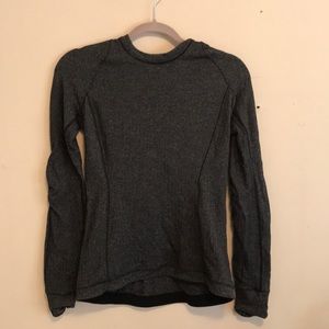 Thick lulu herringbone long sleeve